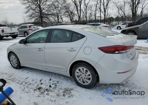2018 Hyundai Elantra Se из США, поврежденный, VIN 5NPD74LF3JH277721